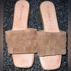 Woven Suede Matisse Sandals